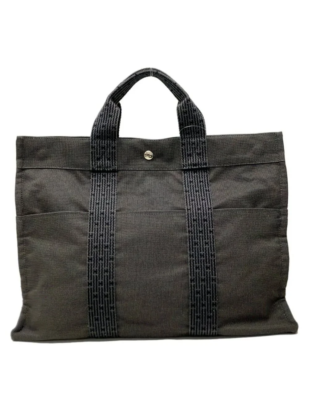 Hermes Tote Her Line MM Gray Vintage